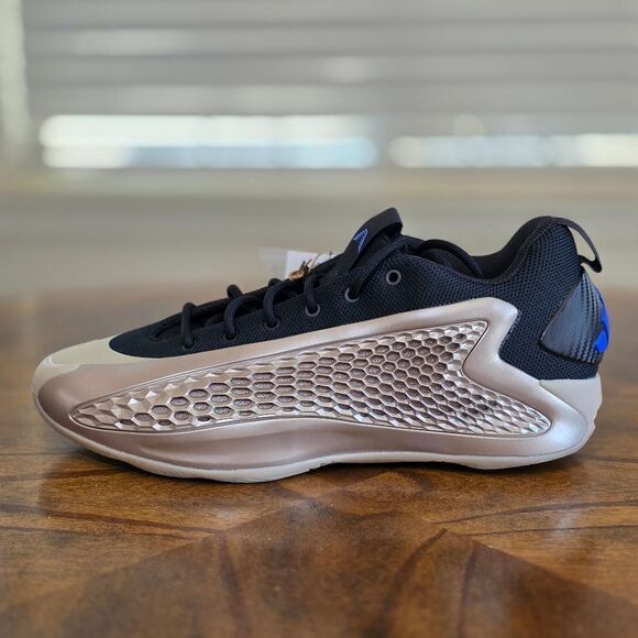 Adidas Anthony Edwards AE 1 Low Champagne Metallic Black Shoes JQ6133 Men's 9.5 - Picture 7 of 13